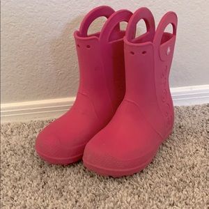 Girls rain boots